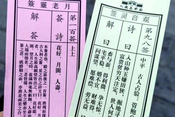 姜女寻夫观音灵签解签