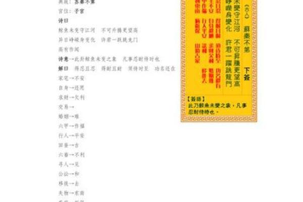 观音灵签第66签求解答