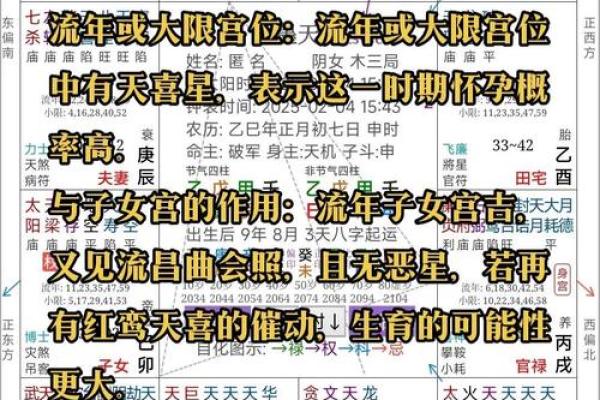 紫薇斗数看你何时生育
