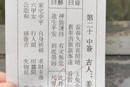 老君洞太上灵签99签