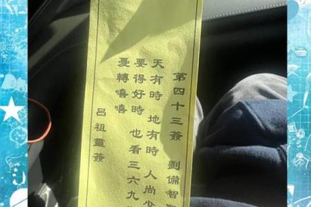 吕祖灵签第二十签解签