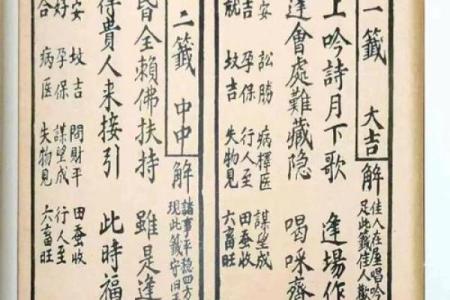 观音45灵签