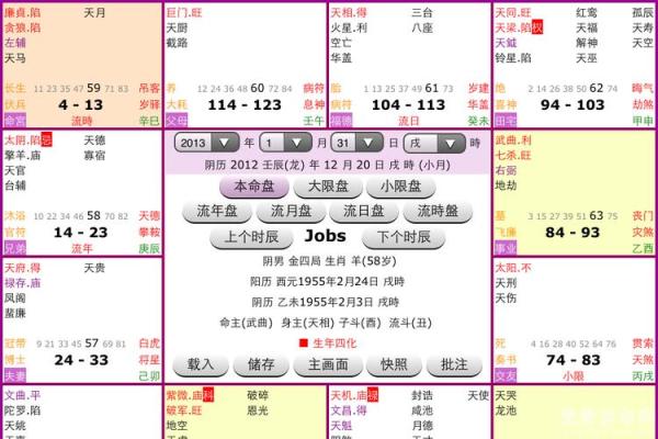 在线紫薇斗数排盘分析