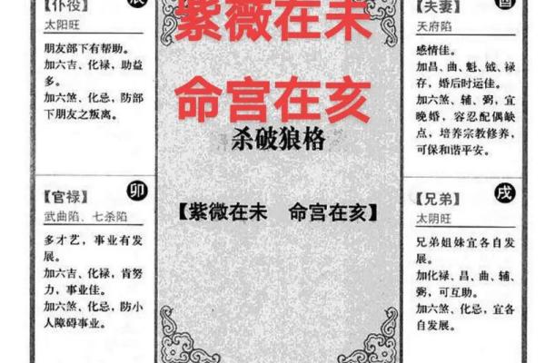 紫薇斗数命宫好