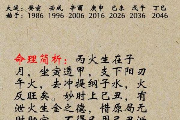 幸运八字算命