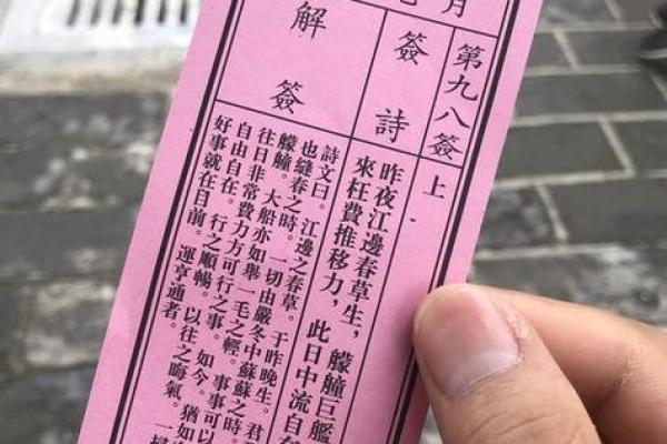观音灵签100签详解白话 抽签解析大全