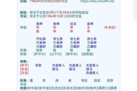八字算命解释,最全八字解析