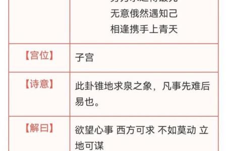 观音灵签第一签上上签