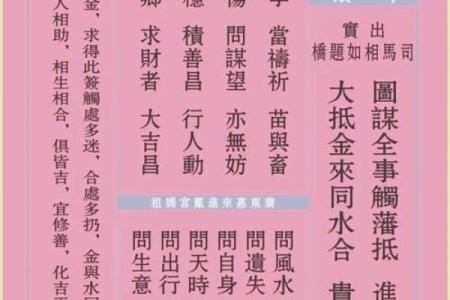 妈祖灵签28签的解签