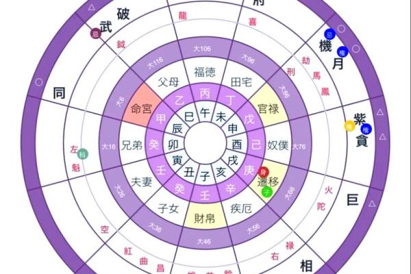 紫薇斗数星象都是什么意思