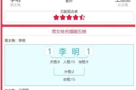 姓名配对有吗 姓名配对有用吗？