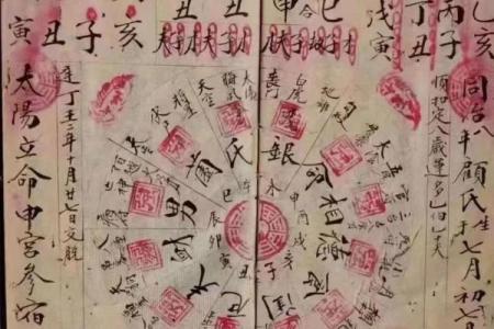 周易算命八字流年示范