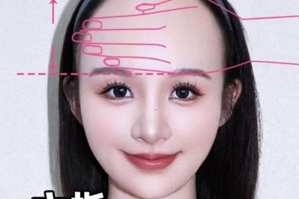 风水上发际线高有福气发际线图片