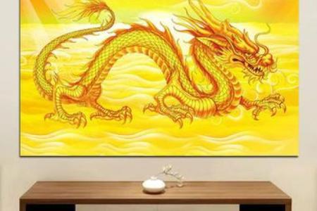 挂龙画的风水