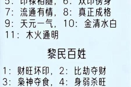 八字福禄