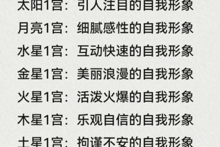 免费个人星盘解析