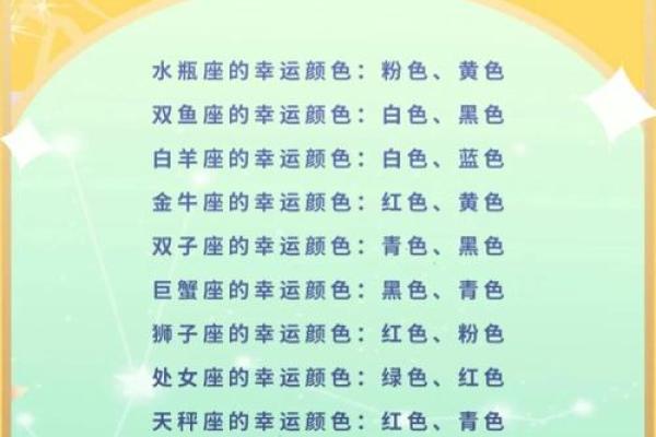 颜色的风水，你的幸运色是什么