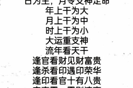 八字印重