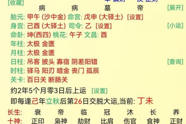 八字有四个食神的命运