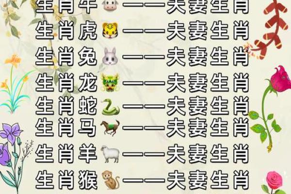十二生肖配对吉凶表