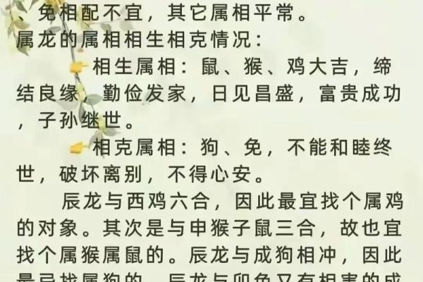 属龙和什么属相最配对 属龙和什么属相相冲