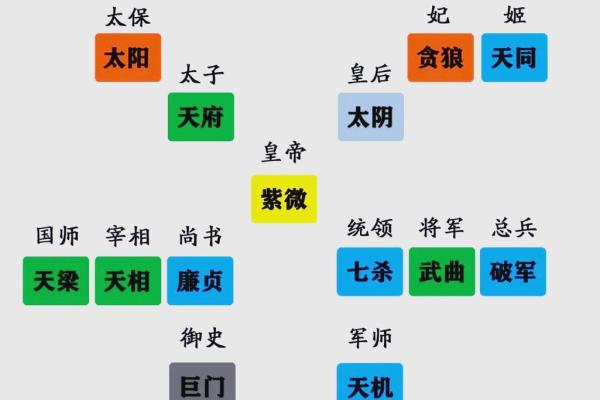 紫微斗数排盘解析,紫微十四主星七杀星