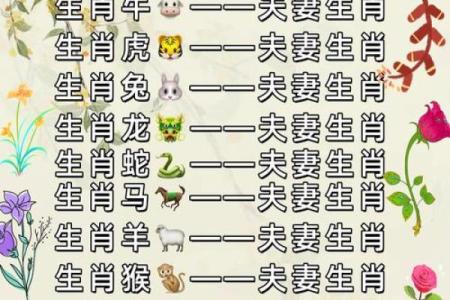 最准的12生肖配对表