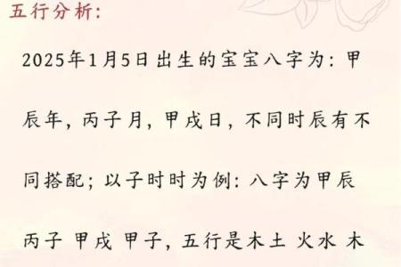 宝宝起名生辰八字五行查询