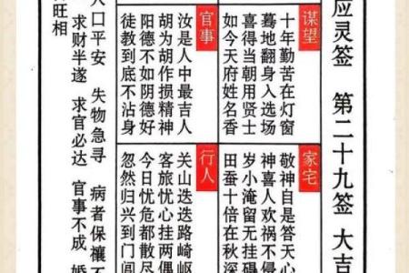 北帝庙灵签第15