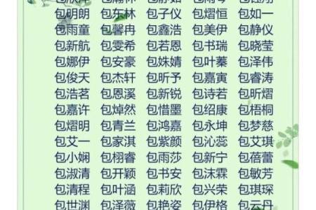 宝宝取名大全生辰八字