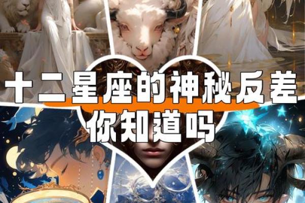 反差好大的星座有哪些