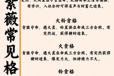 紫薇斗数四煞