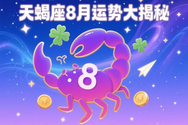天蝎星座运势8月份学业