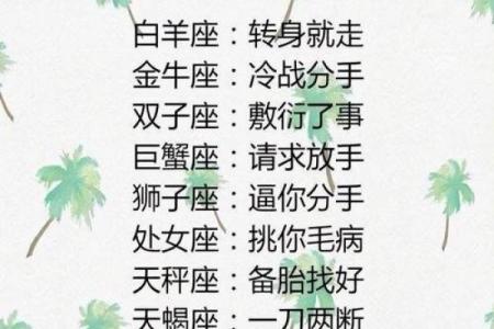如果3天不主动，那就意味着分手的3个星座