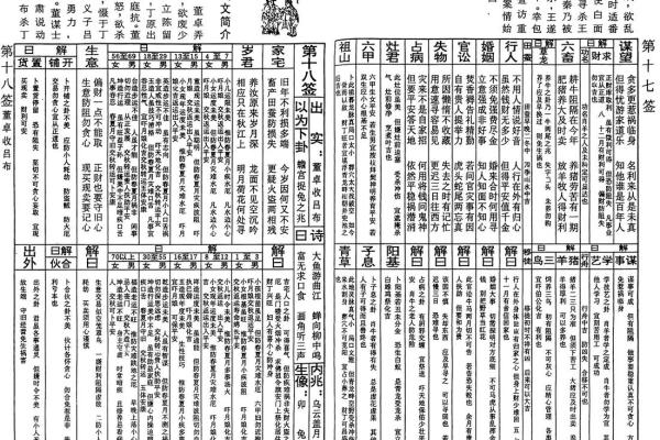 北帝灵签41签文