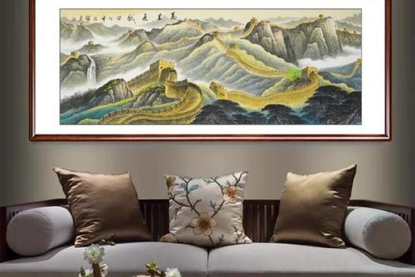 客厅中的山水画应当避免这些风水禁忌
