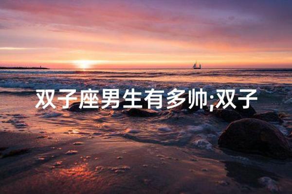 颜值高的星座有双子座吗