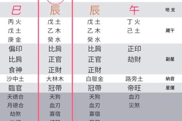 详解八字命盘中的十神关系及其作用