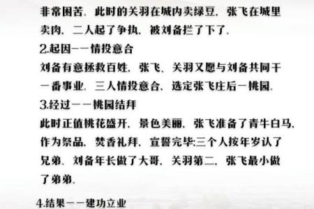 吕祖灵签第四十签 古人桃园结义