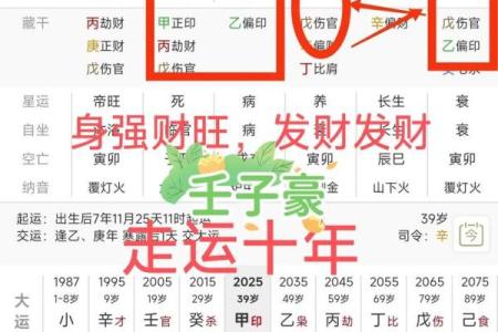 八字财运方位 可看财星目标得大运
