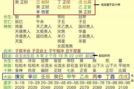八字算命四大宫位的含义及取象