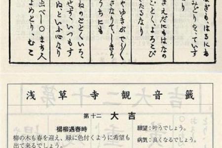 铜签观世音灵签100签使用方法