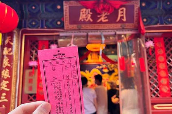 月老姻缘安排 月老姻缘抽签解签？