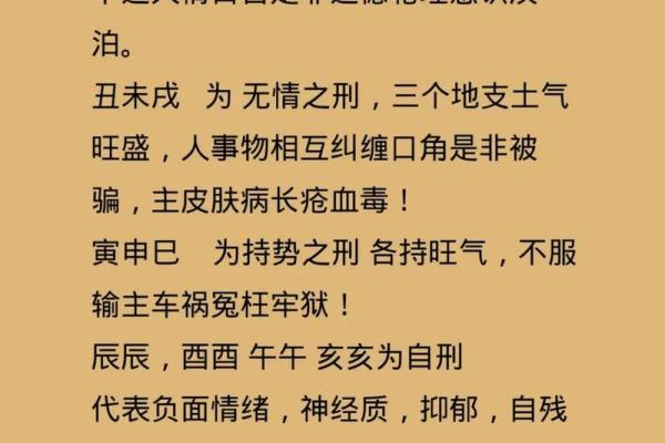 八字论刑