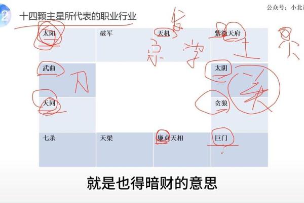 紫薇斗数14颗主