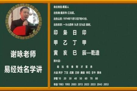 谢咏八字喜用神详解第二篇，怎么算八字里的喜用神和忌用神