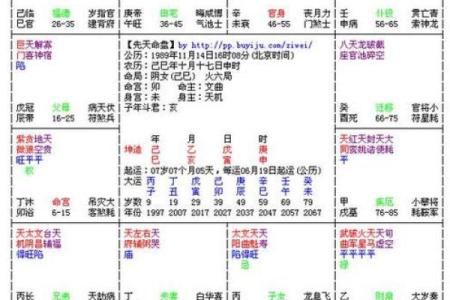 紫薇斗数子午宫