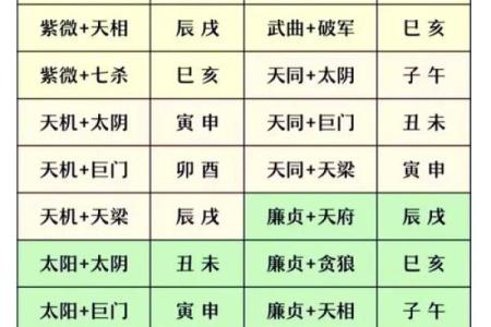 紫薇斗数每个格子什么内容
