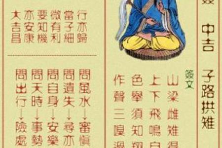 黄大仙99号灵签