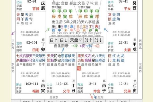 免费紫薇星盘在线排盘
